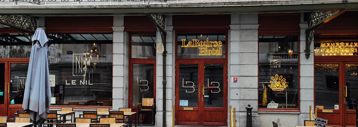 Foto van La Bourse Hotel