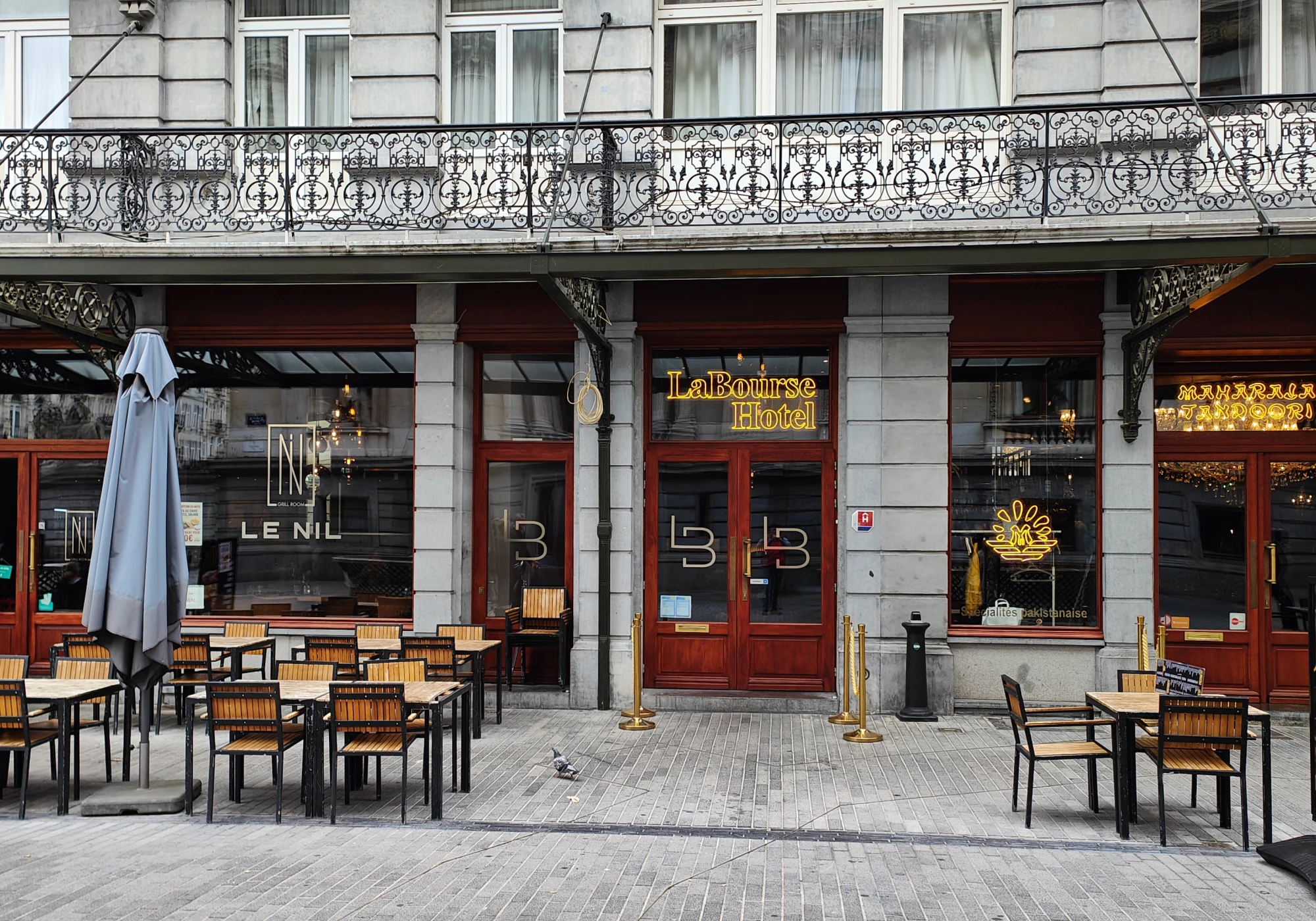 Foto van La Bourse Hotel