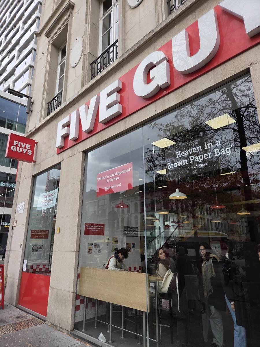 Foto van Five Guys De Keyserlei